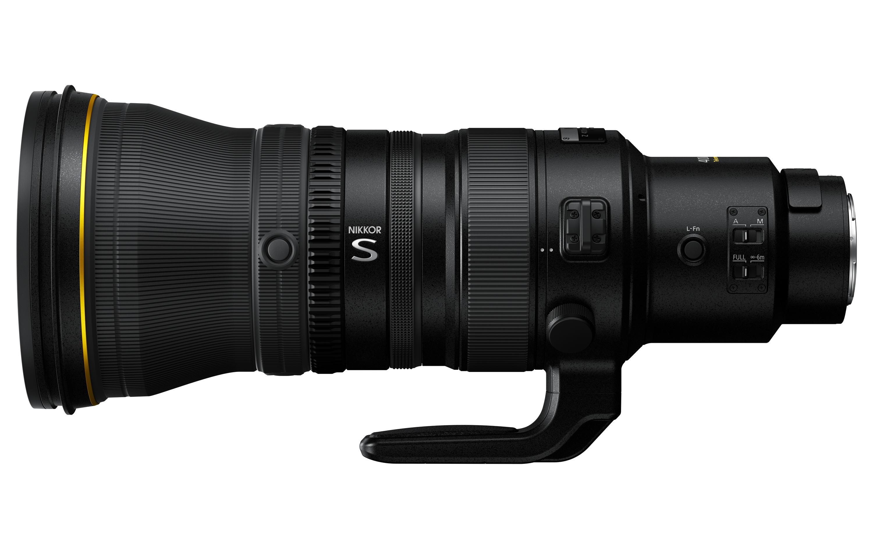 Festbrennweite NIKKOR Z 400mm F/2.8 S TC – Nikon Z<br>Nikon NIKKOR Z 400mm 1:2.8 TC VR S – Professionelles Superteleobjektiv mit Lichtstärke 1:2.8 und integriertem Telekonverter