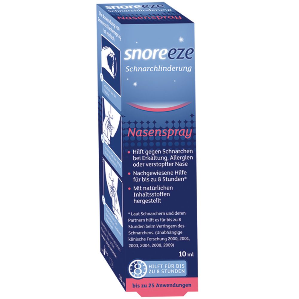 snoreeze Schnarchlinderung Nasenspray
