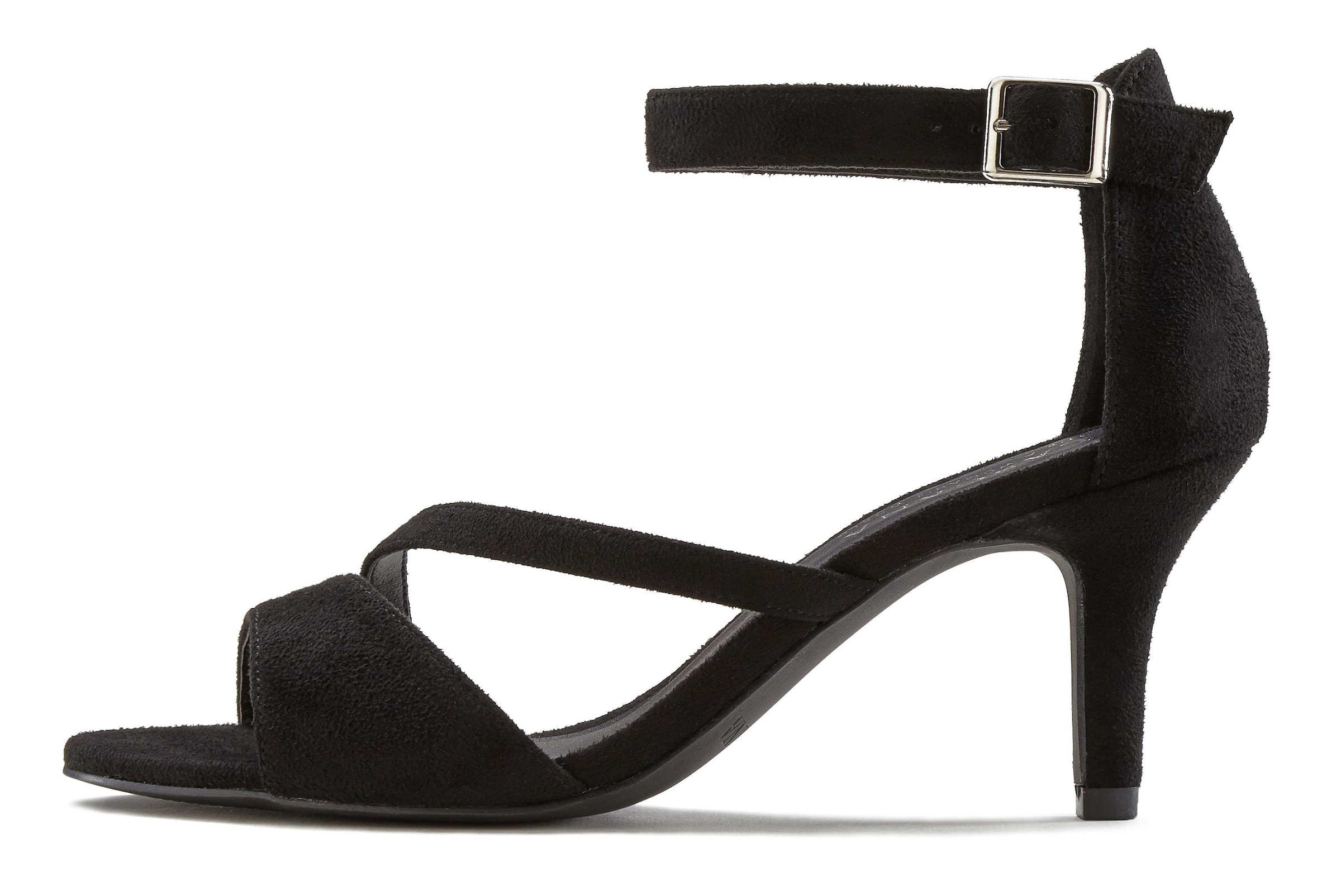 LASCANA Sandalette »Sommerschuh«  High-Heel-Sandalette,Riemchensandalette,Sommerschuh mit Riemchen VEGAN