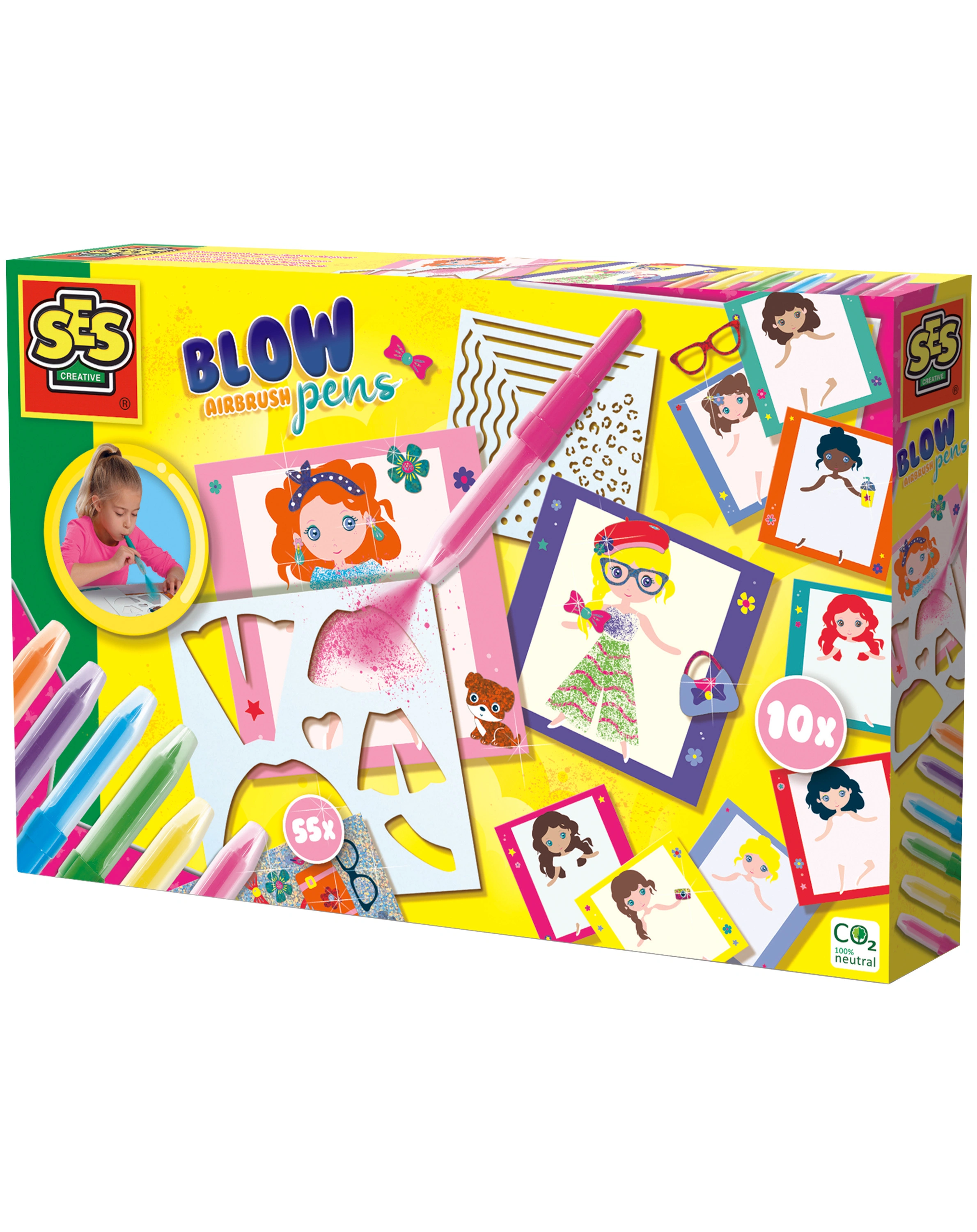 Airbrush-Set FASHION DESIGNER in bunt