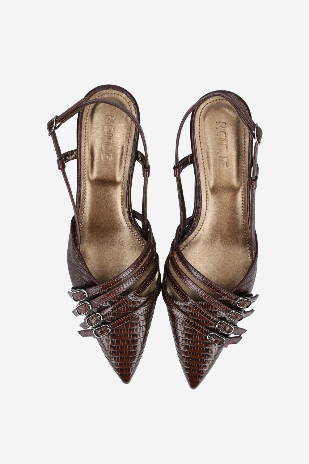 I wanna leather slingbacks