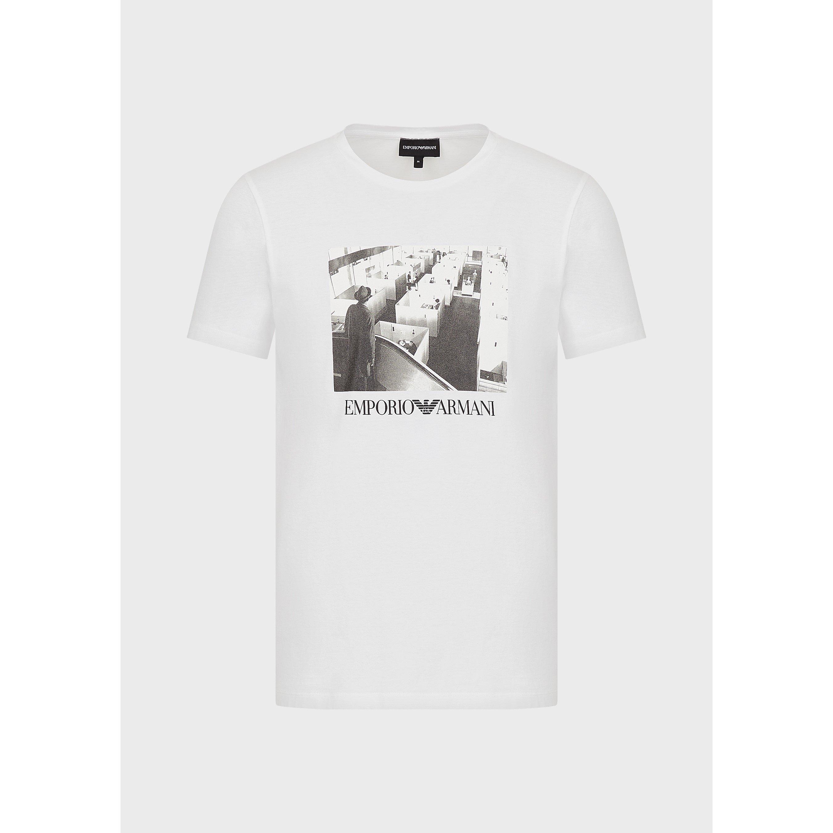Emporio Armani Printed T Shirt