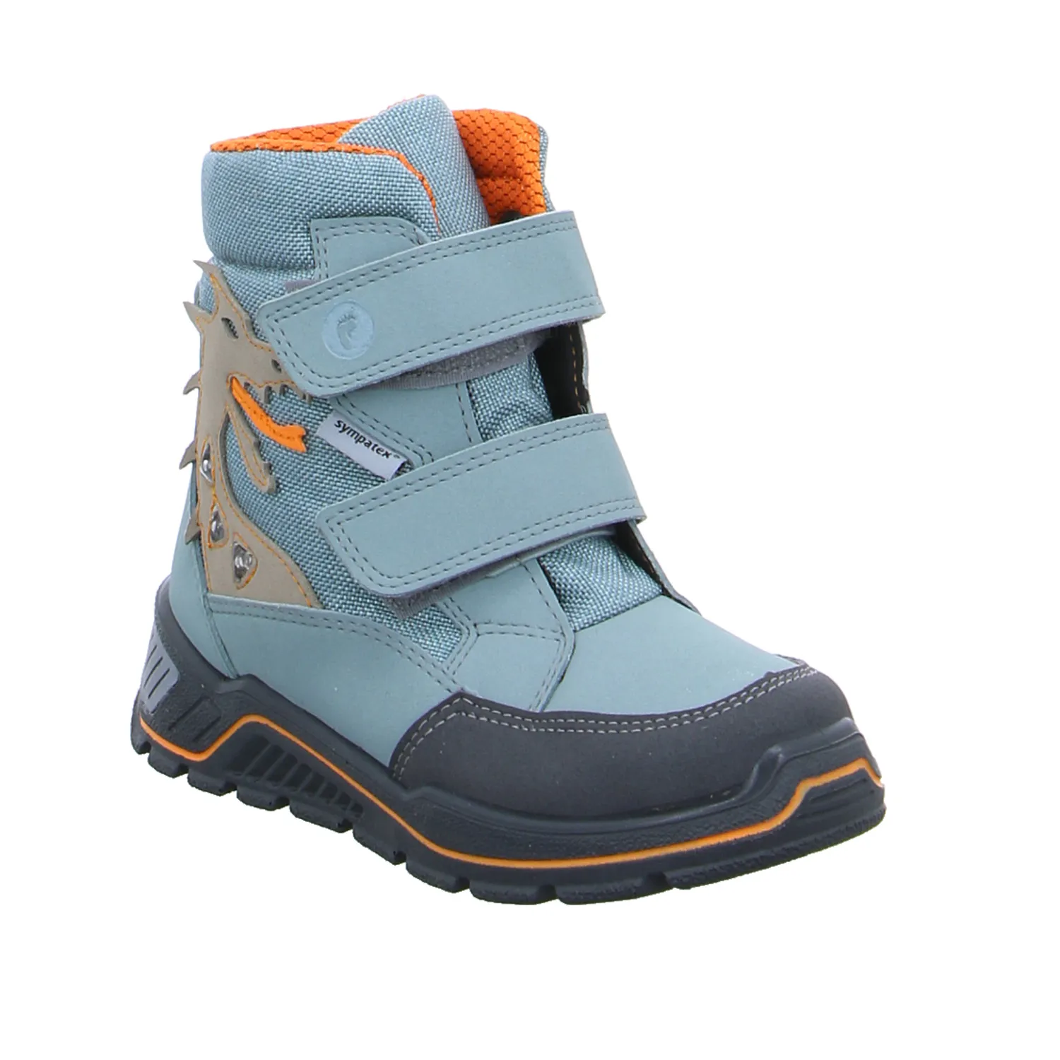 RICOSTA Kleinkinder-Snowboot  Membran Altsilber Textil  Jungen Schneestiefel
