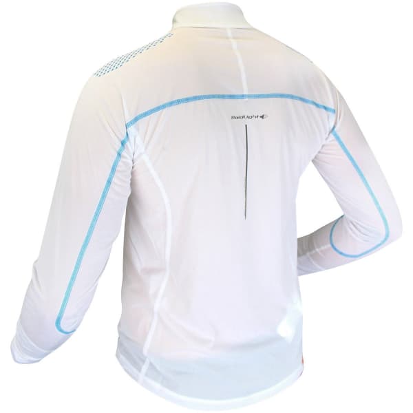 T-shirt trail RAIDLIGHT RAIDLIGHT ULTRA SUN PROTECT TOP WHITE / ELECTRIC BLUE 18 WHITE / ELECTRIC BLUE