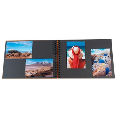 Exacompta Milano - Album photos 32 x 22 cm - 50 pages - orange