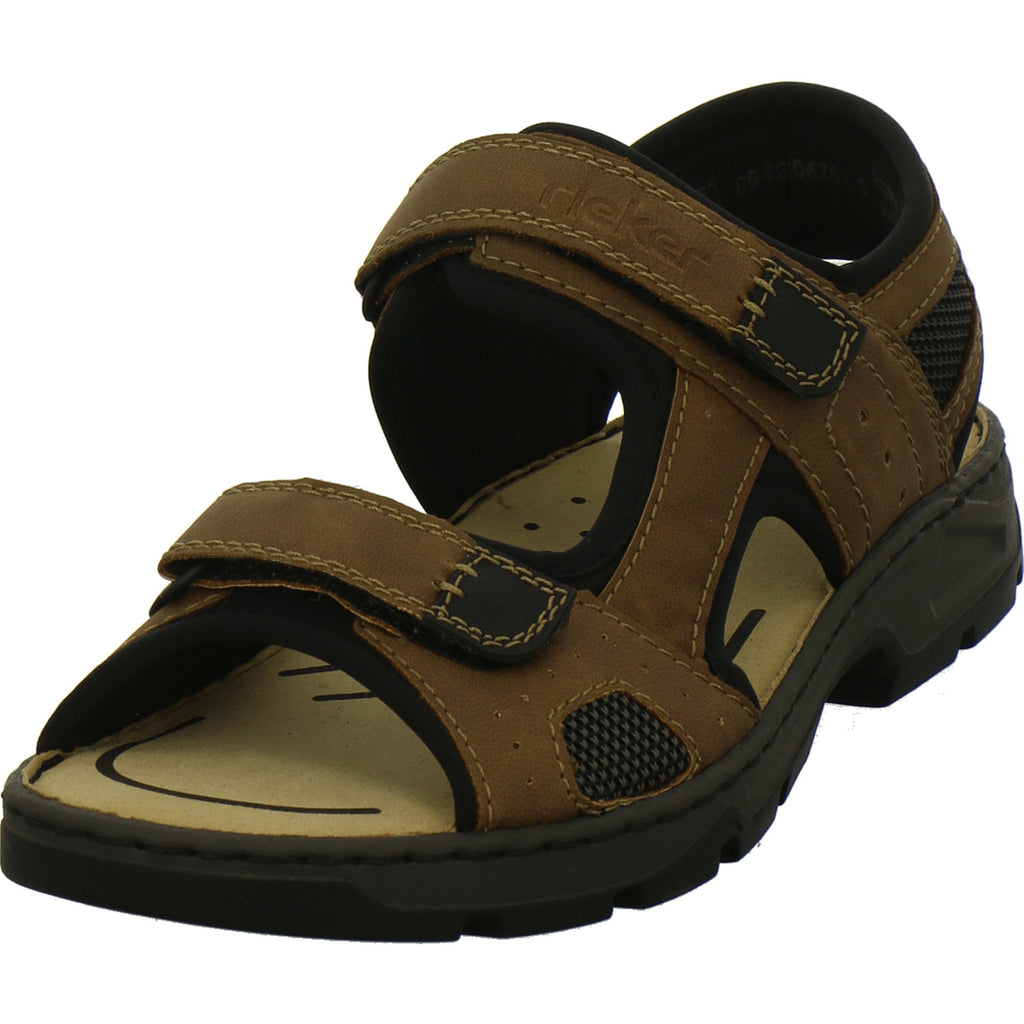 Rieker Sandalen Herren Dunkelbraun