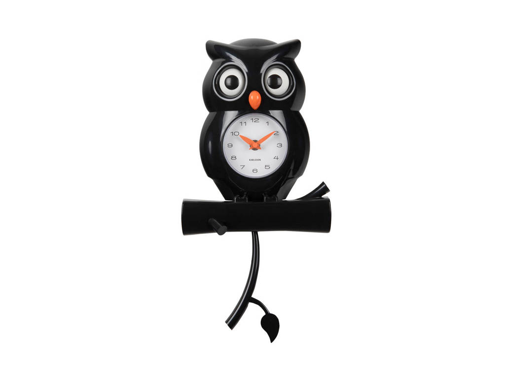Klokken wandklok Owl Pendulum