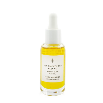 Bjork & Berries Sea Buckthorn  Algae Instant Glow Face Oil 30ml/1oz