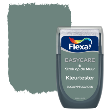 Flexa Strak op de muur Kleurtester Eucalyptusgroen mat 30ml