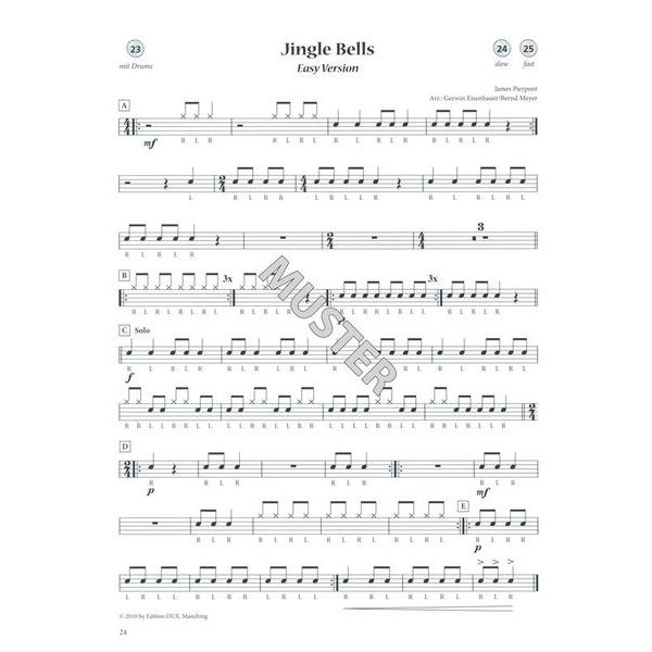 Edition Dux The Christmas Drum Book 1