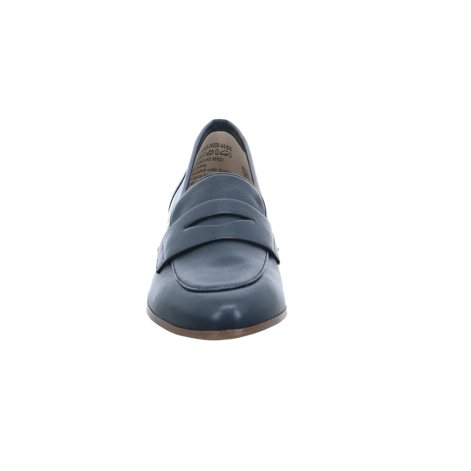 CAPRICE Slipper Blau Leder  