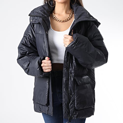 Doudoune Femme Capuche Enduit W33503MOW Noir