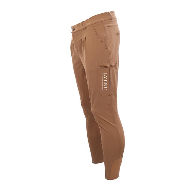 Paardrijbroek La Valencio LVWilliam Knie Grip Men Bruin