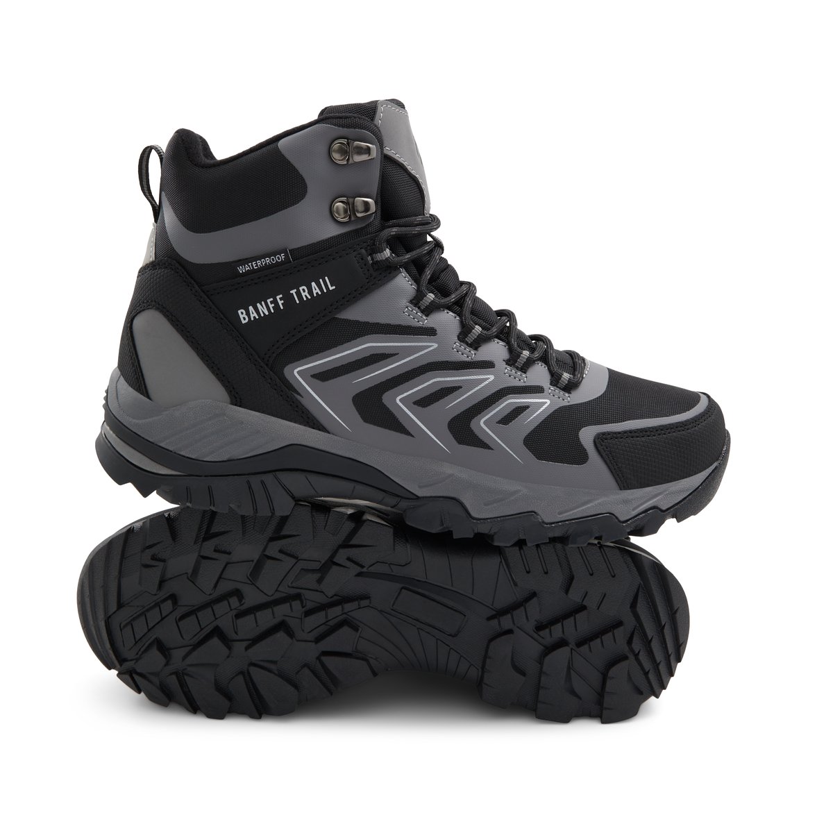 BANFF TRAIL-Feakin-Bottes d'hiver - Talon plat - Autre Noir