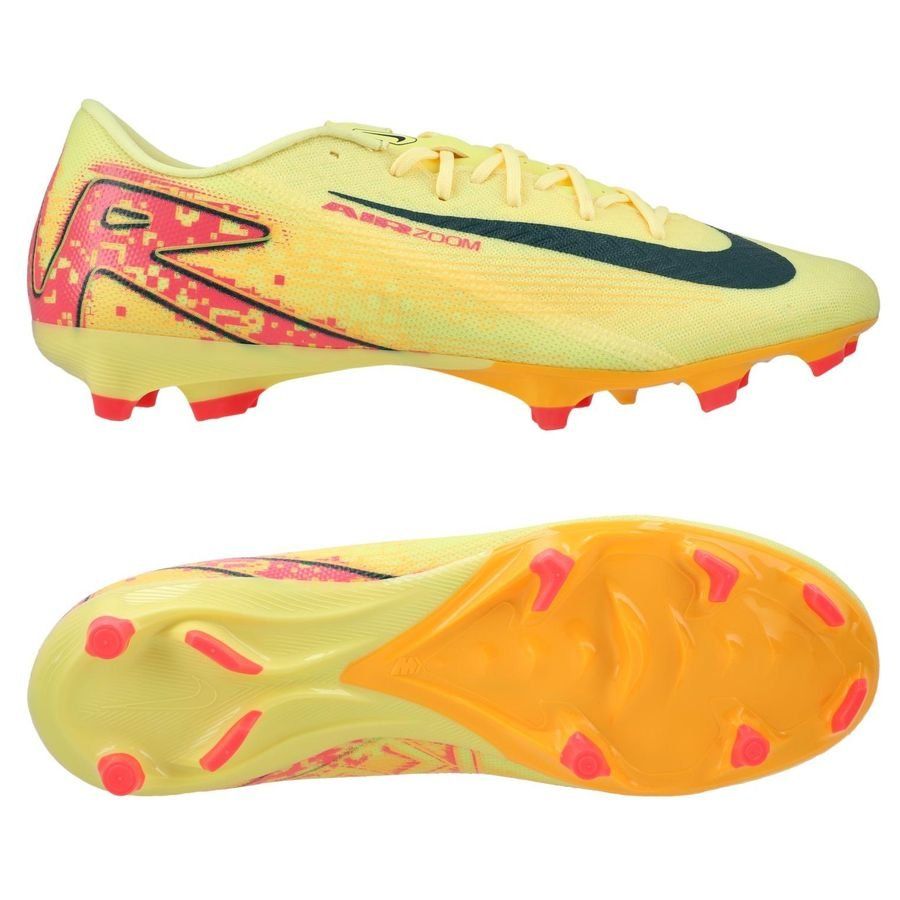 Nike Air Zoom Mercurial Vapor 16 Academy MG Mbappé Personal Edition - Orange/Bleu