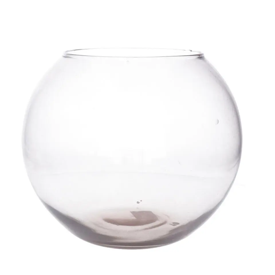 Mica Decorations Bolvaas - kom - transparant - glas - 23 x 30 cm