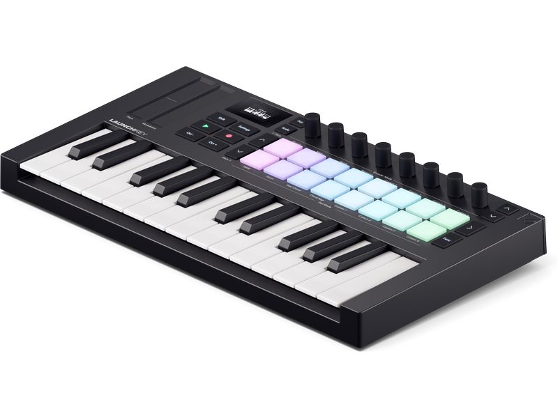 Novation Keyboard Controller Launchkey Mini 25 Mk4 25-Tasten USB-Midi Keyboard