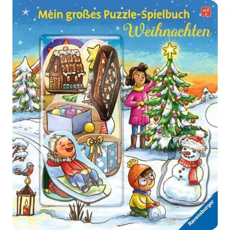 Ravensburger Mein großes Puzzle-Spielbuch: Weihnachten