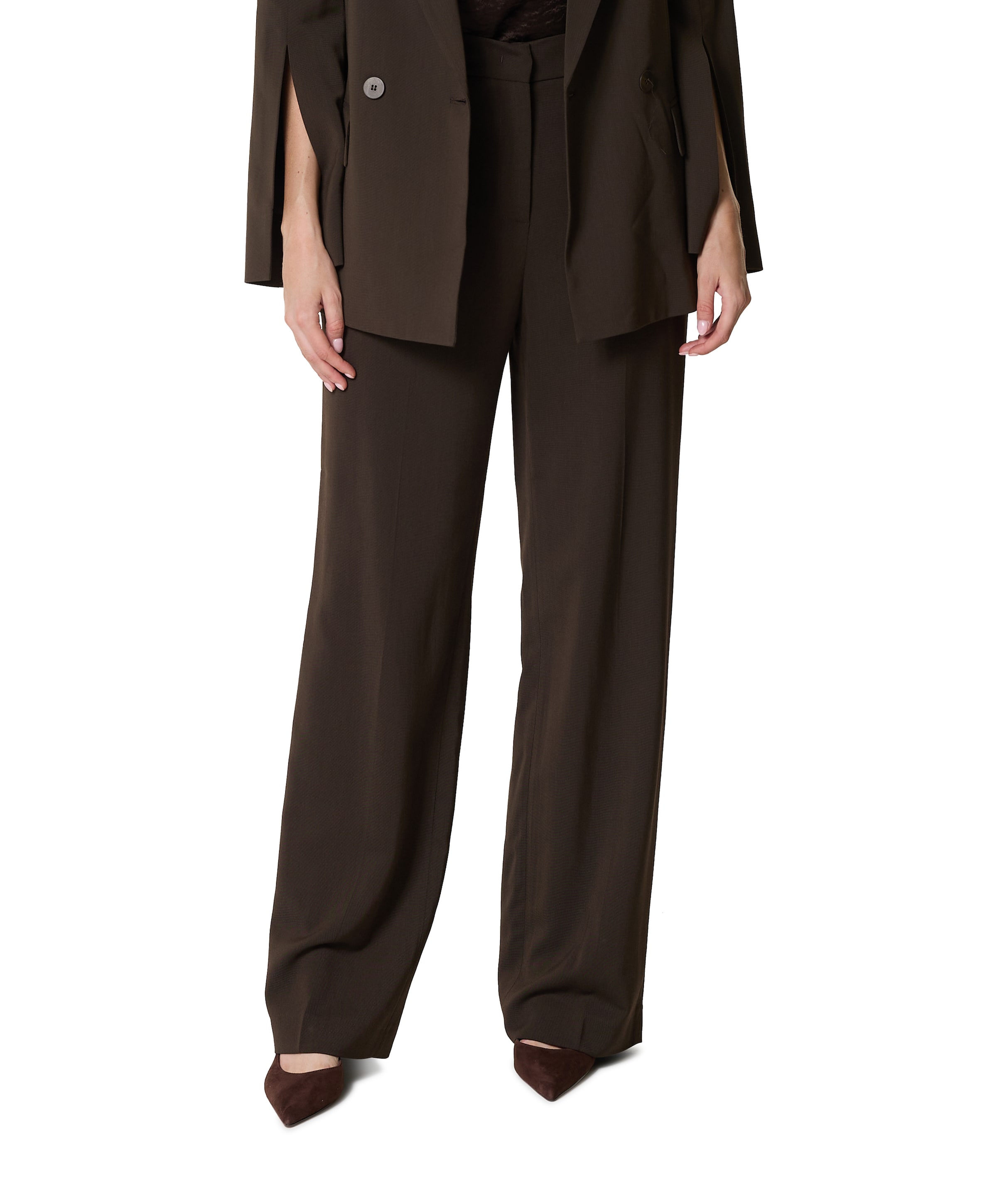 Twinset dames broek bruin