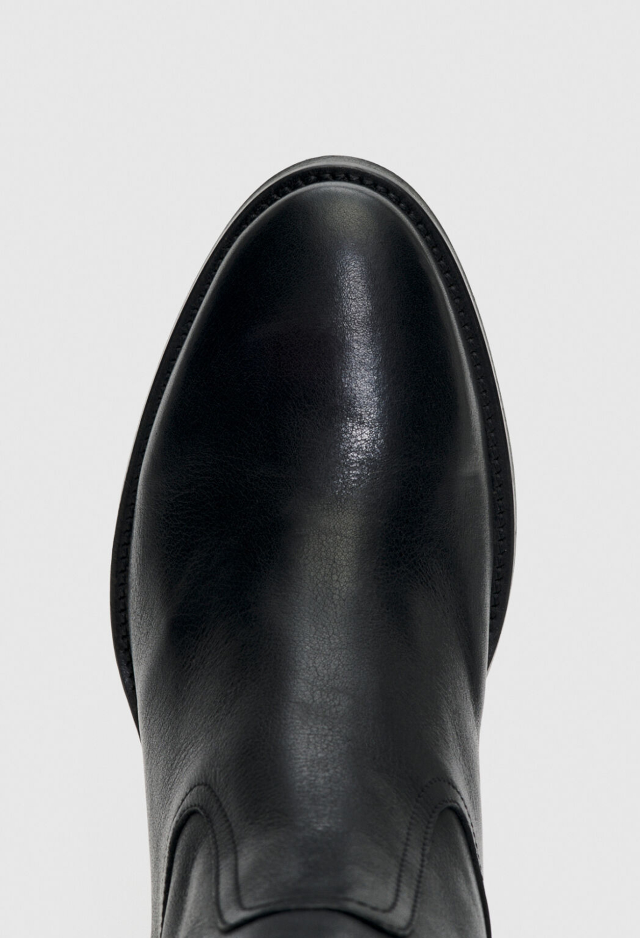Bottines en cuir