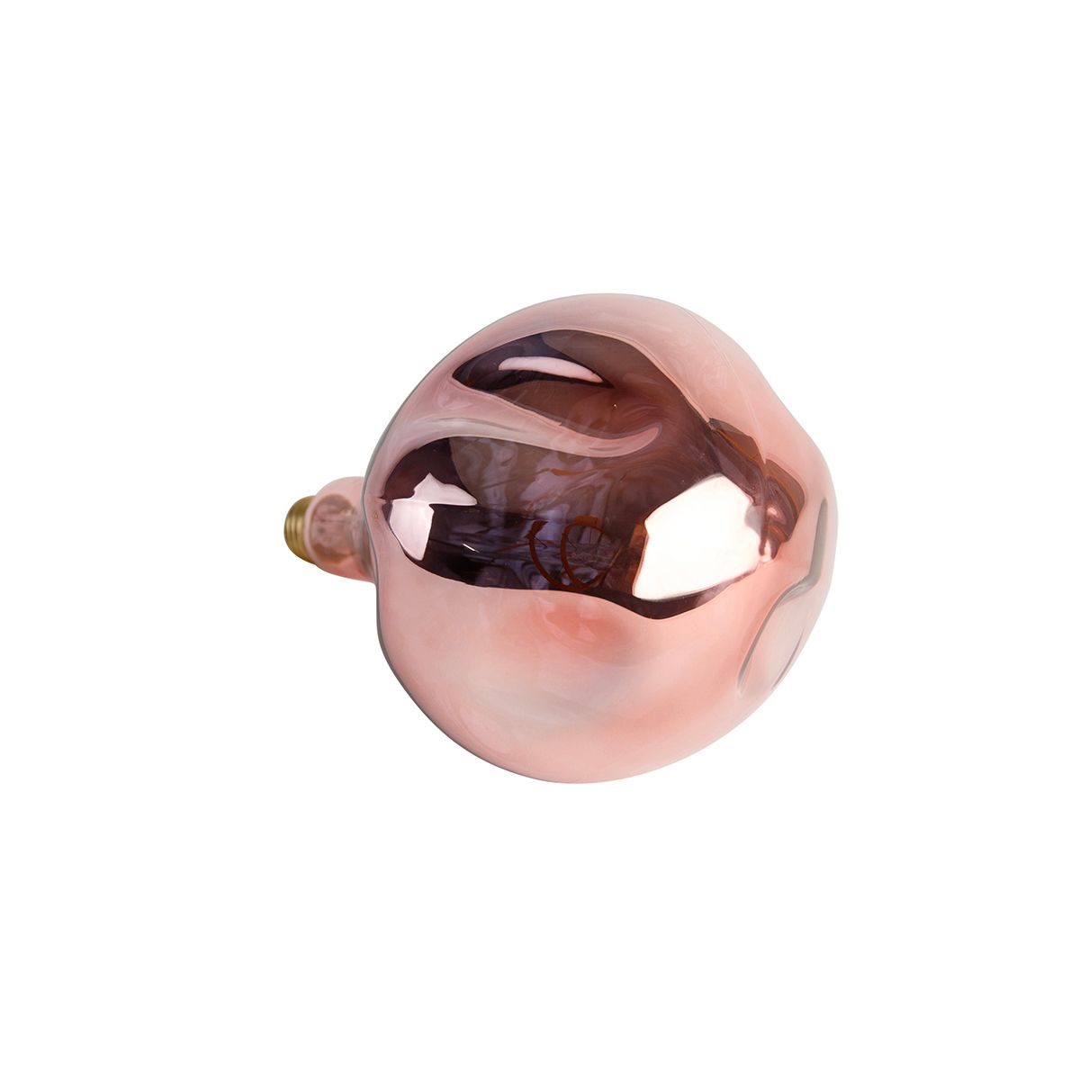 E27 dimbare LED lamp A165 roze 6W 80 lm 1800K