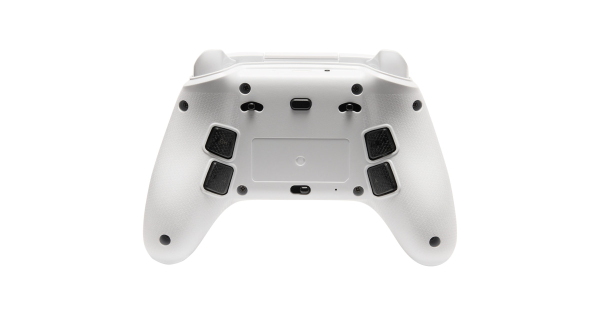 PowerAOPS v1 Wireless Controller for Cloud Gaming - Fortnite Edition  (Wit/zwart, 2.4 GHz, Bluetooth, USB-C)