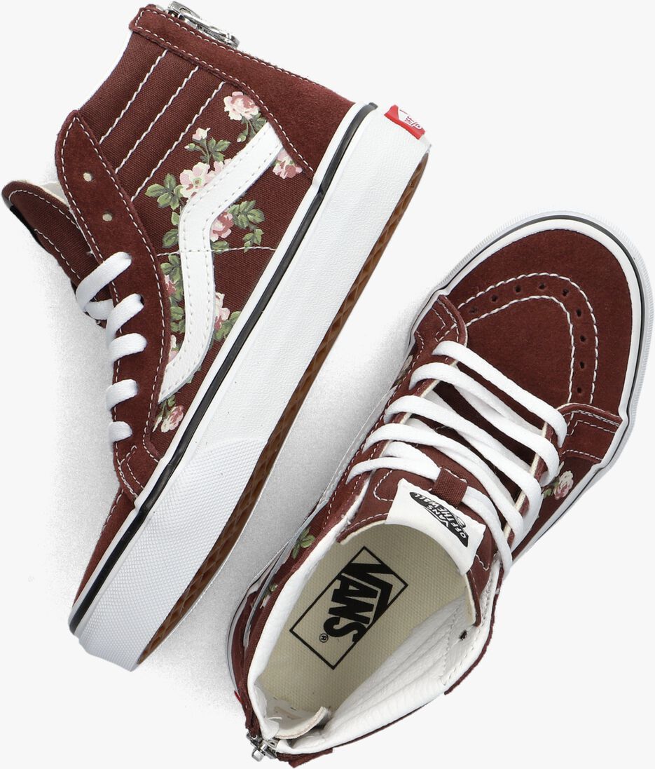 VANS bruine vans hoge sneaker uy sk8-hi zip
