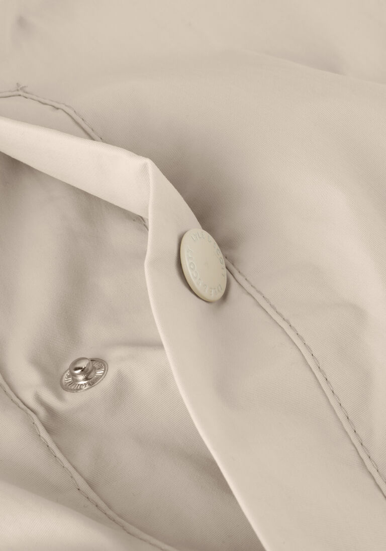 LYLE & SCOTT beige lyle & scott jack zip through hooded jacket