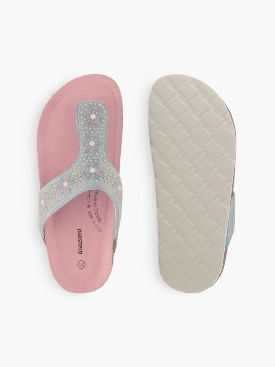 Graceland Sandalette Blau