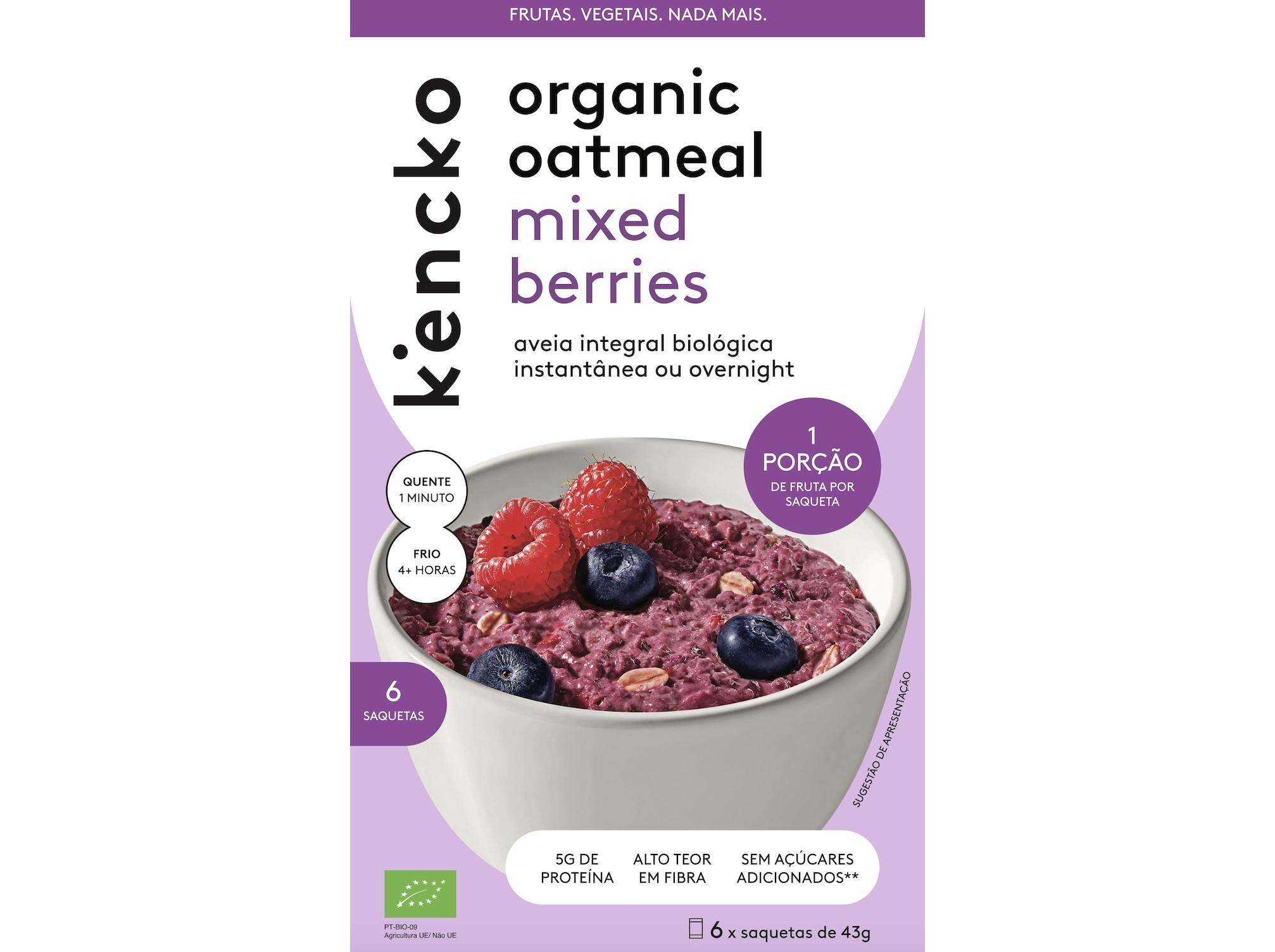 AVEIA KENCKO FRUTOS VERMELHOS 6X43G