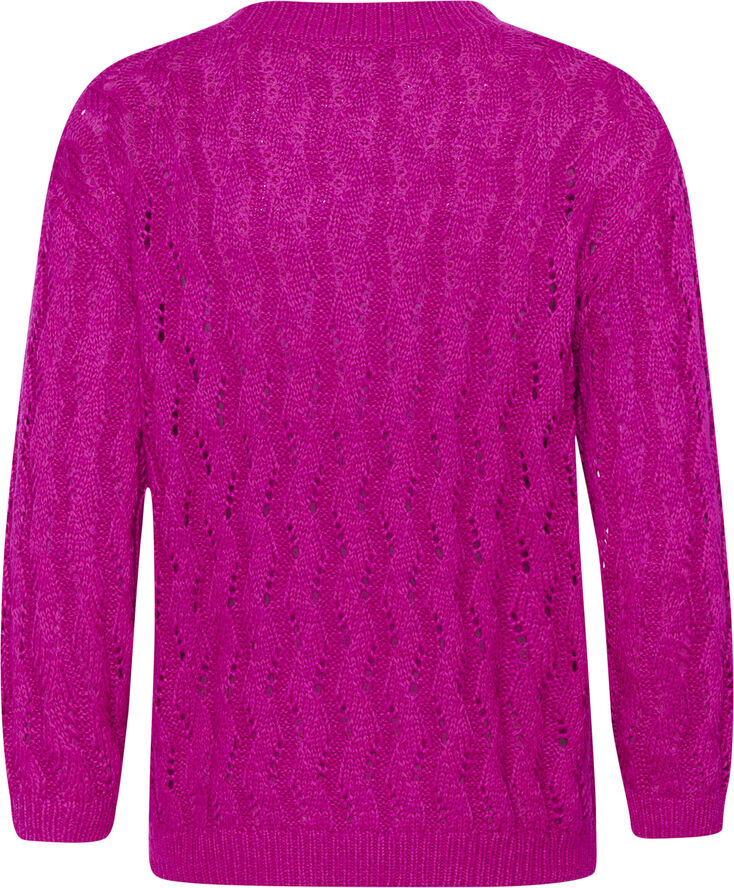 Kaffe KAlena Knit Pullover Festival fuchsia