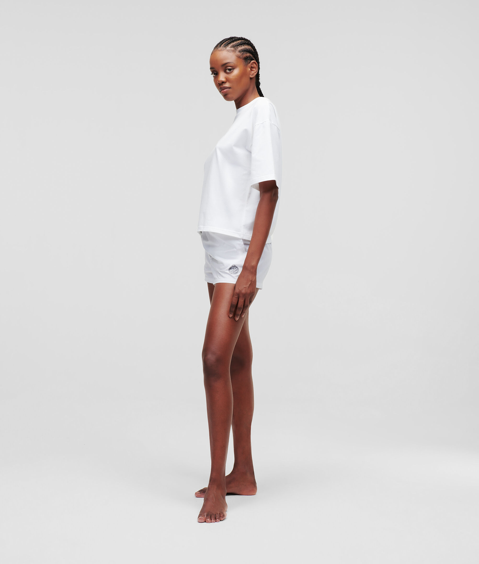 ENSEMBLE PYJAMA T-SHIRT ET SHORT HOTEL KARL