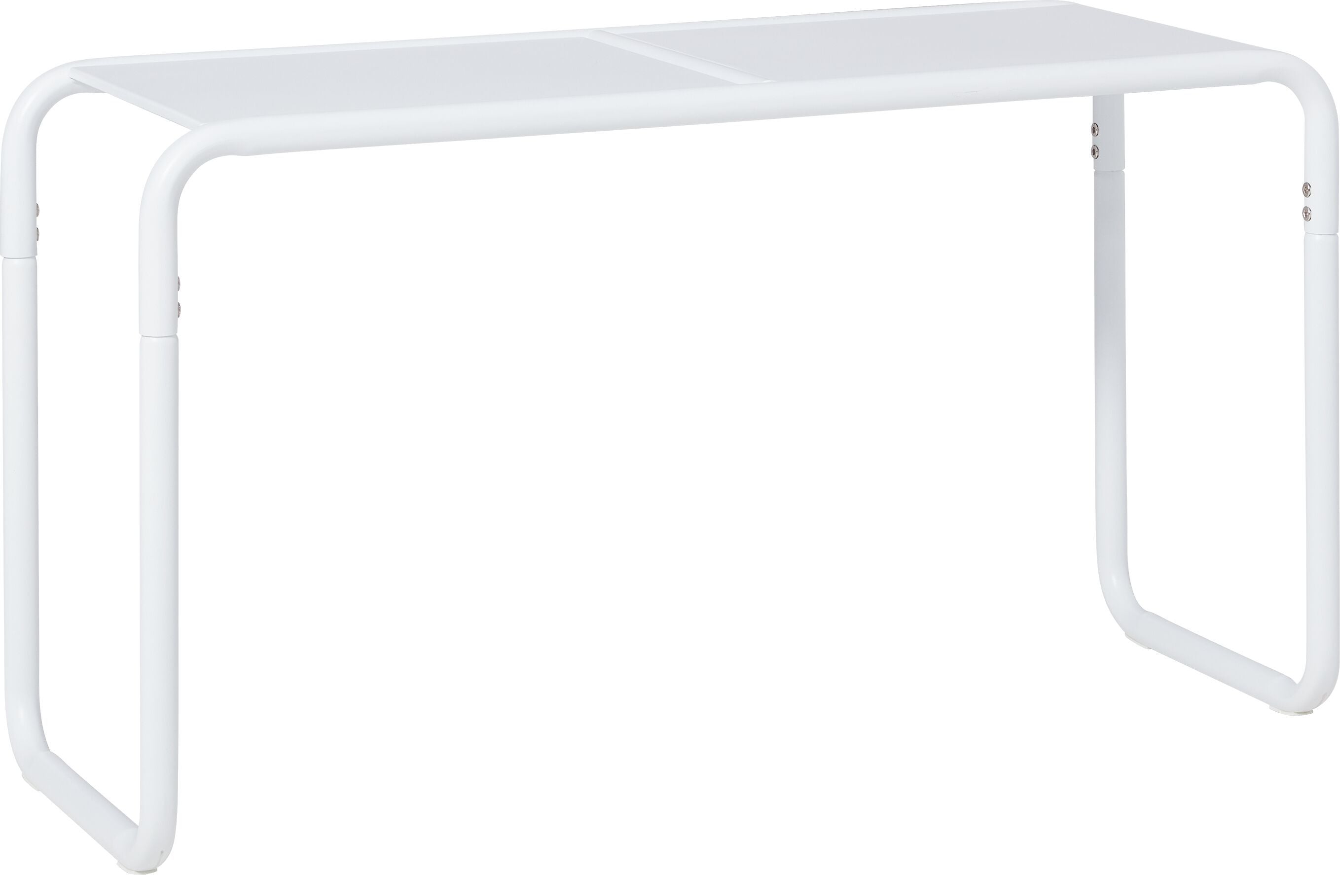 NAYA Bank - Weiss lackiert / B: 80.0 cm x T: 30.0 cm x H: 44.0 cm