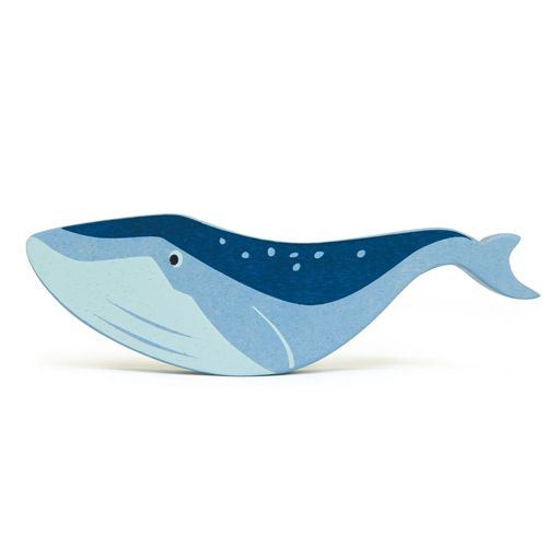 Tender leaf toys walvis - 6 cm