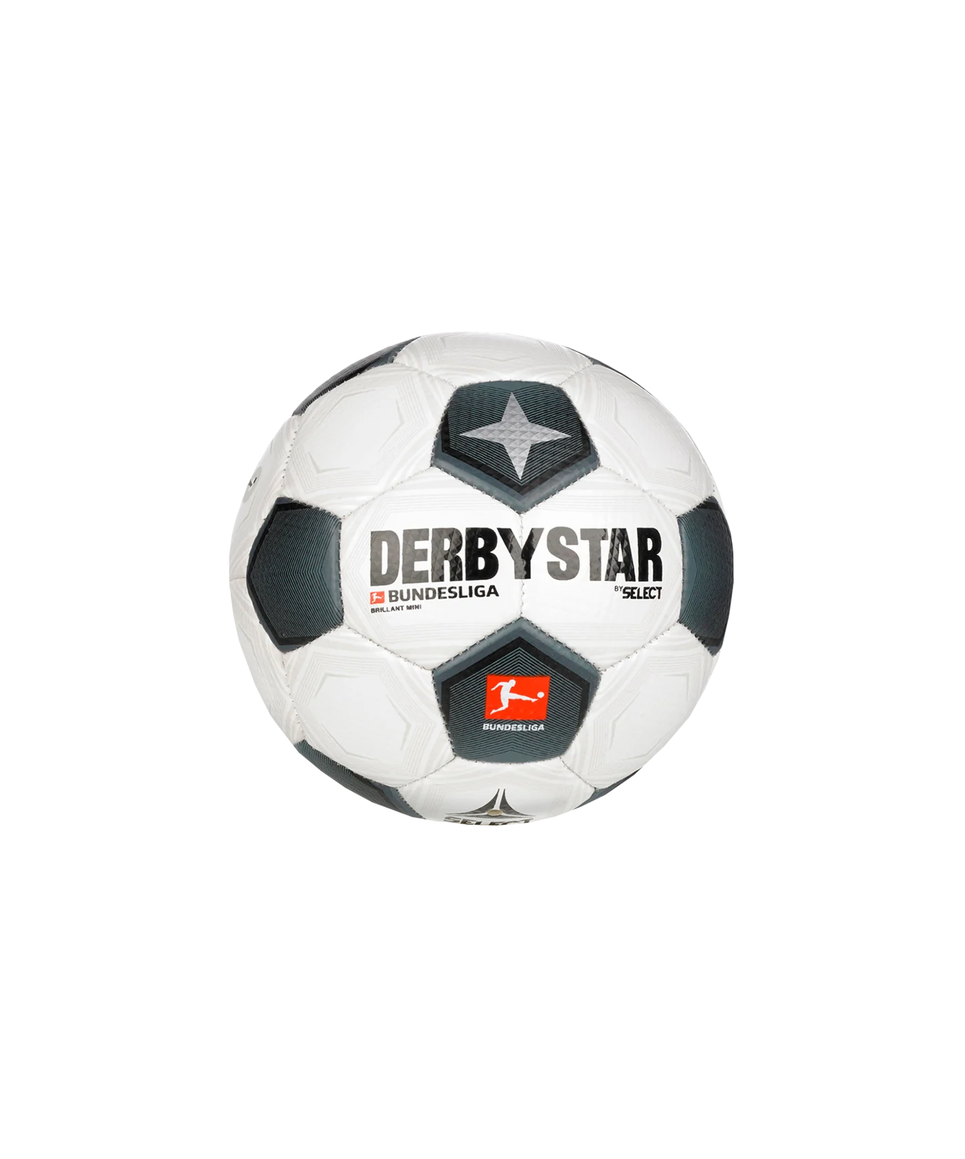 Derbystar Bundesliga Brillant Classic v23 Miniball Weiss Schwarz F023