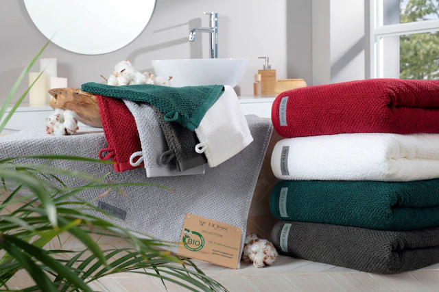ROSS Waschhandschuh »SELECTION« 100 % Bio-Baumwolle