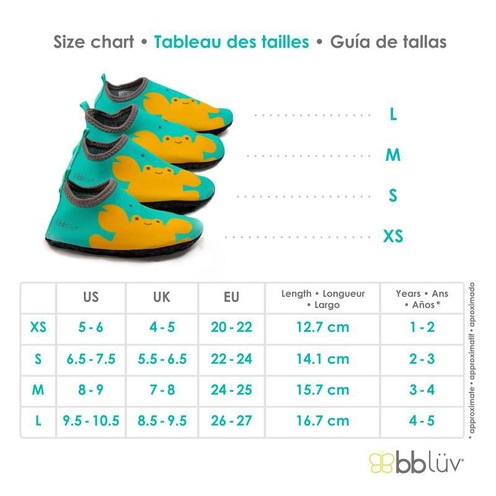 Shoöz Chaussures d'eau Grey 1-2 ans - BBLÜV
