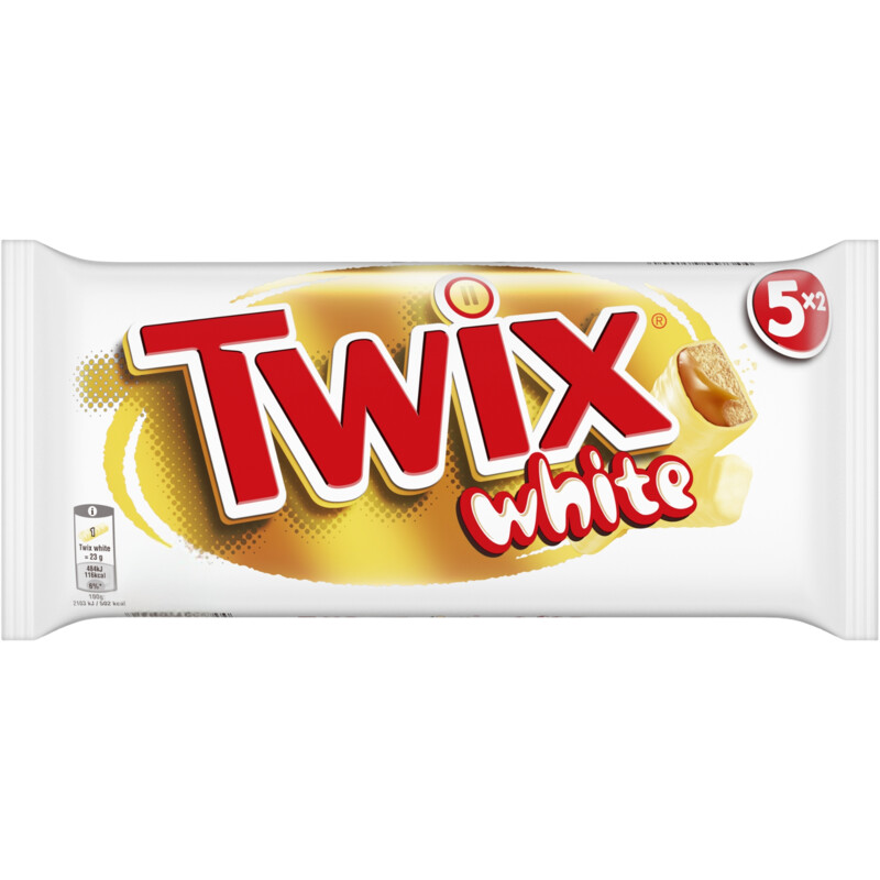 Twix White repen 5-pack