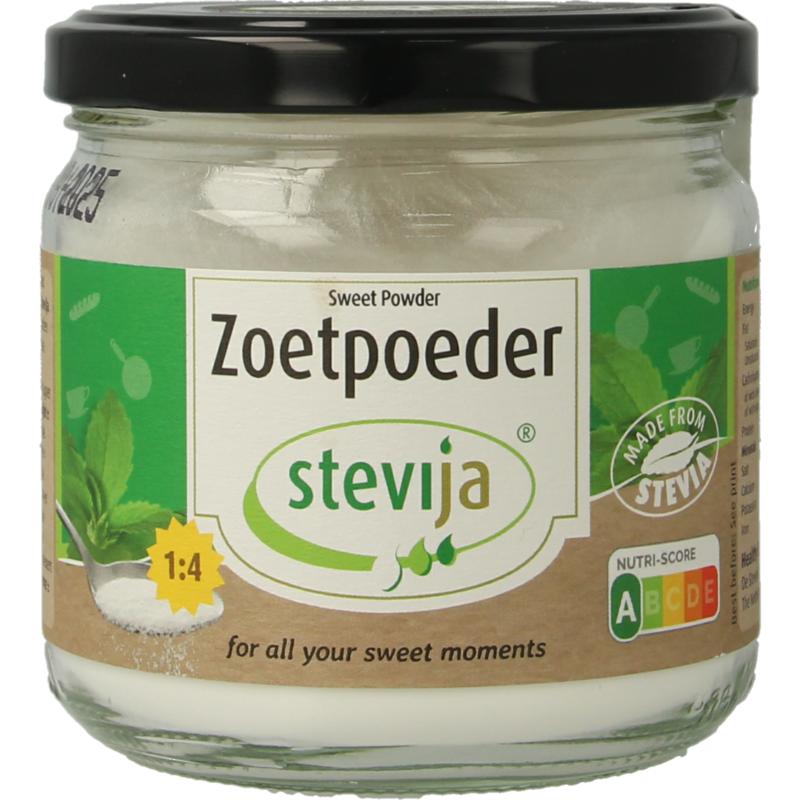 Stevija Zoetpoeder – Pot Stevia (180 gr)