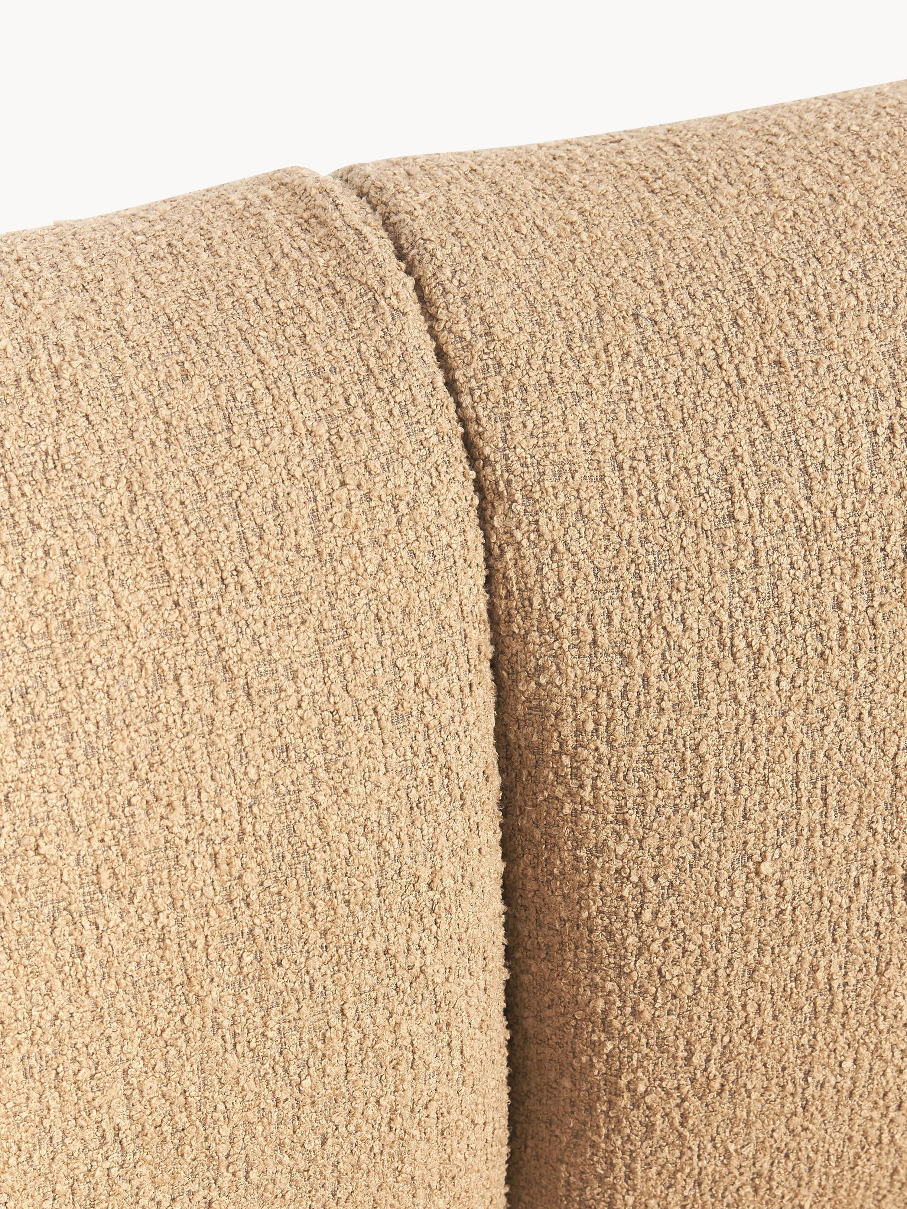 Modulaire XL chaise longue Sofia van bouclé stof