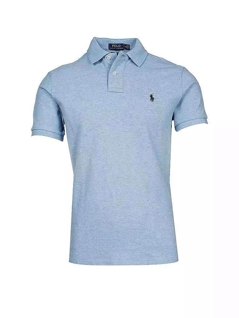 POLO RALPH LAUREN Poloshirt Custom-Slim-Fit blau