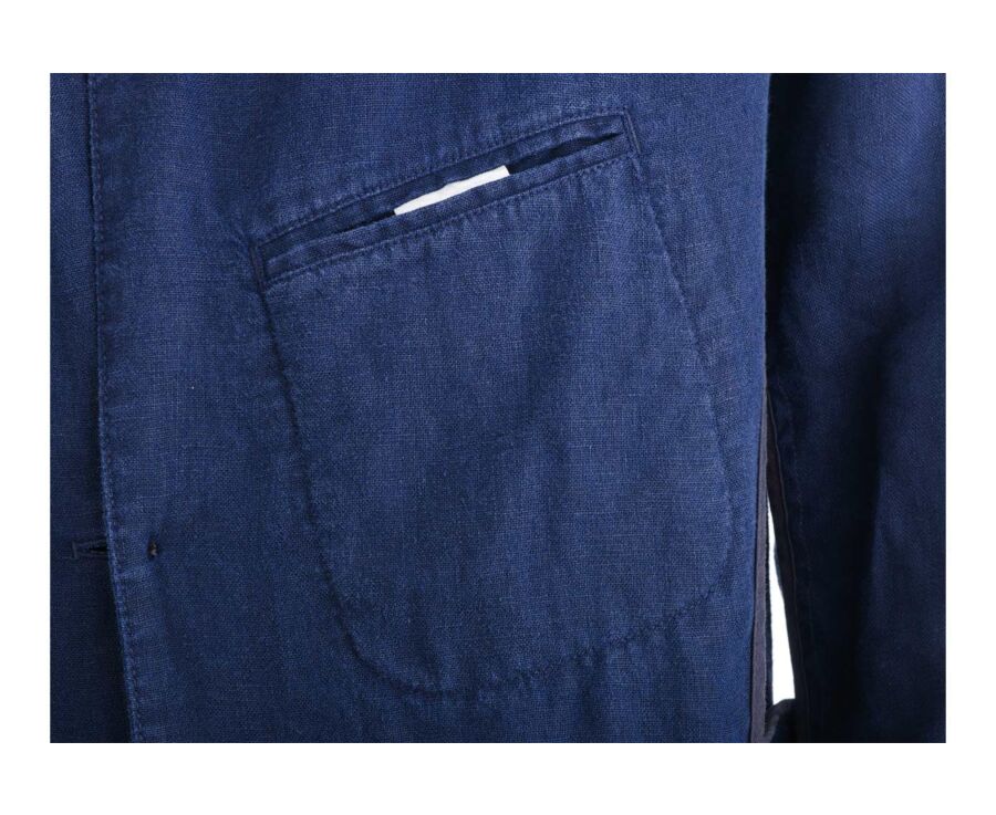 Blazer lin homme Navy - LUBIN