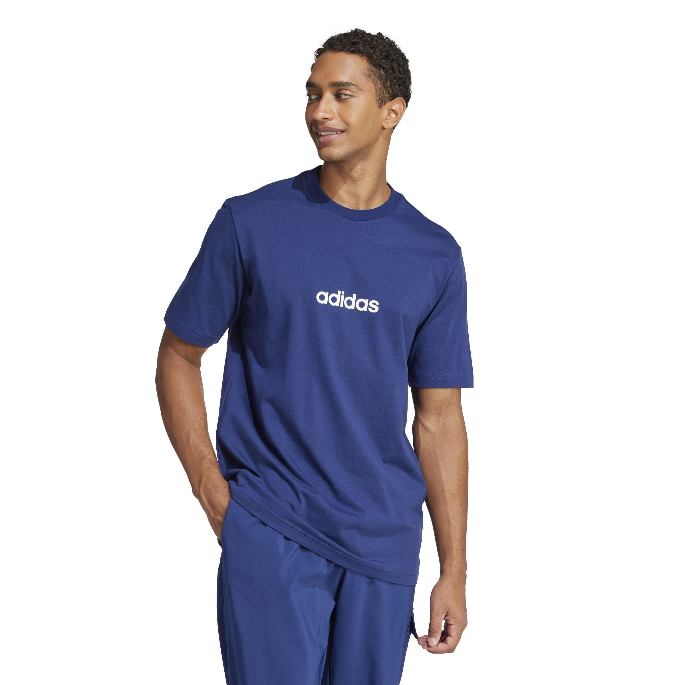 adidas Essentials Single Jersey Logo T-Shirt Mens