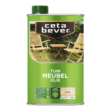 Cetabever tuinmeubelolie transparant waterproof 500 ml