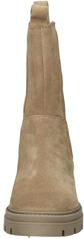 Mjus Enkellaarsjes Plat beige