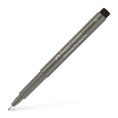 Faber-Castell Pitt Artist Pen Fineliner F Tuschestift Farbe 273 warmgrau IV