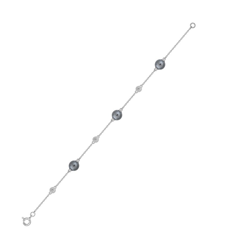 Bracelet Femme - Argent 925 - Longueur : 18 cm