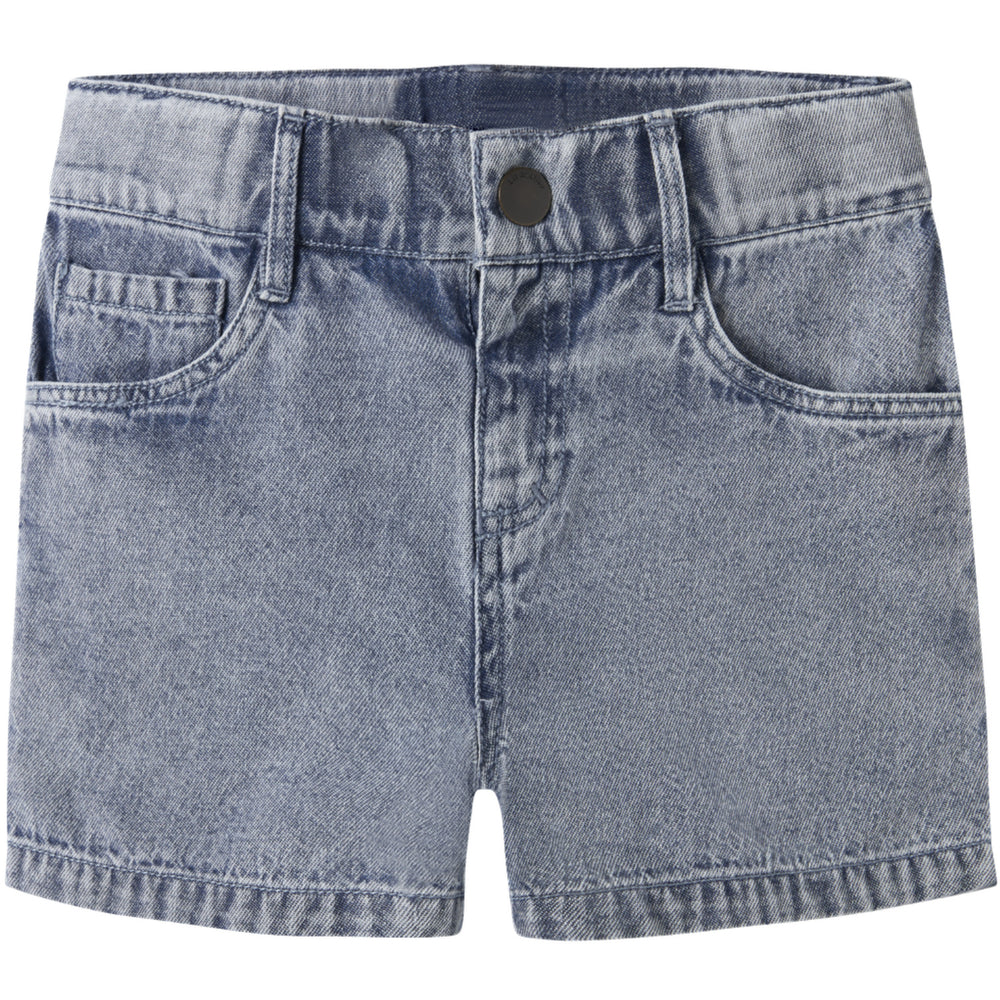 Køb Lil'Atelier Medium Blue Denim Nmmfunda Loose Dnm Shorts 5552-Fd Lil