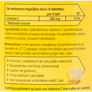 Roter Vitamine C Tabletten Citroensmaak 200ST