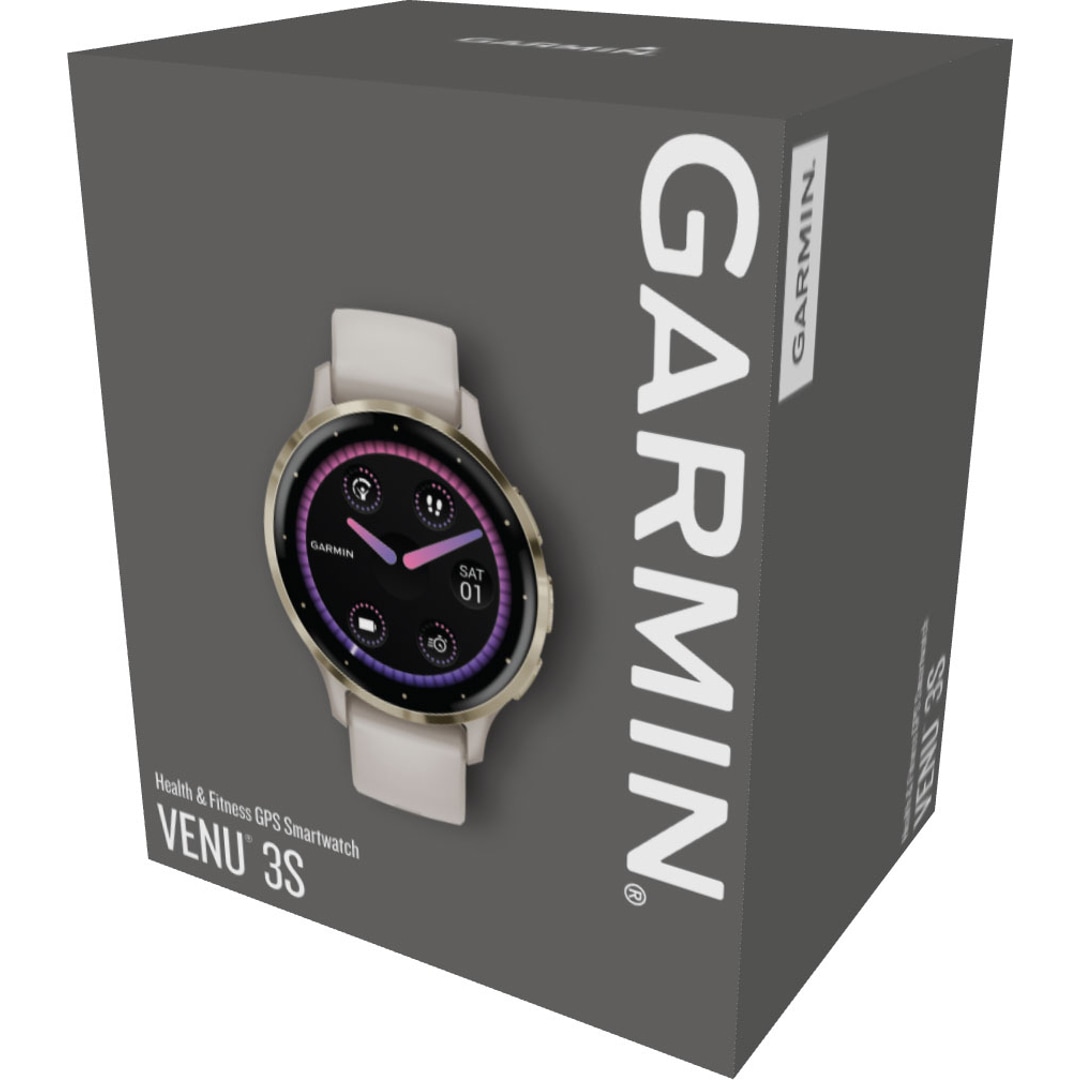Garmin Venu 3S Smartwatch Elfenbein / Softgold